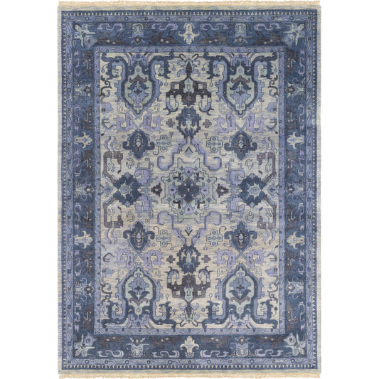Zeus Rug - 15305 by Surya in ivory, navy. Made from unique in a unique style.