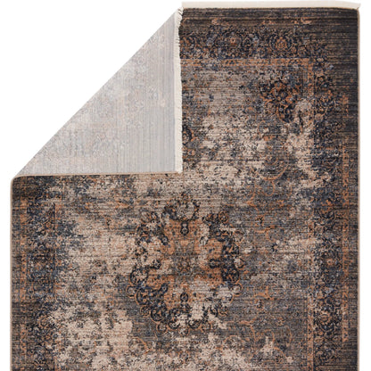 Zefira ZFA02 Rug by Jaipur Living in blue, beige. Made from 100% polypropylene in a unique style.