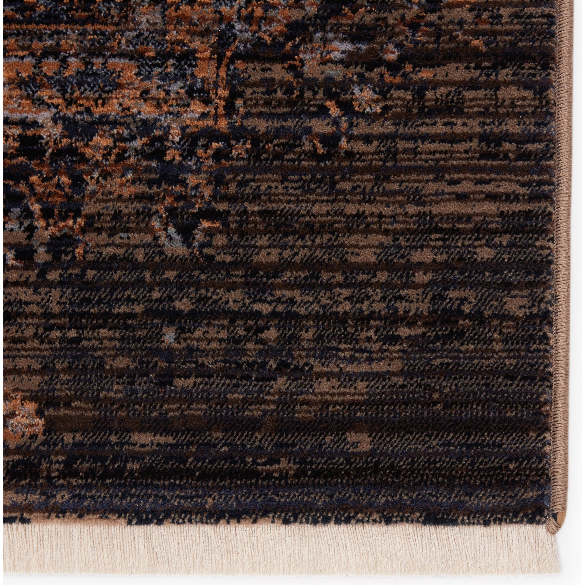 Zefira ZFA02 Rug by Jaipur Living in dark blue, gold. Made from 100% polypropylene in a unique style.