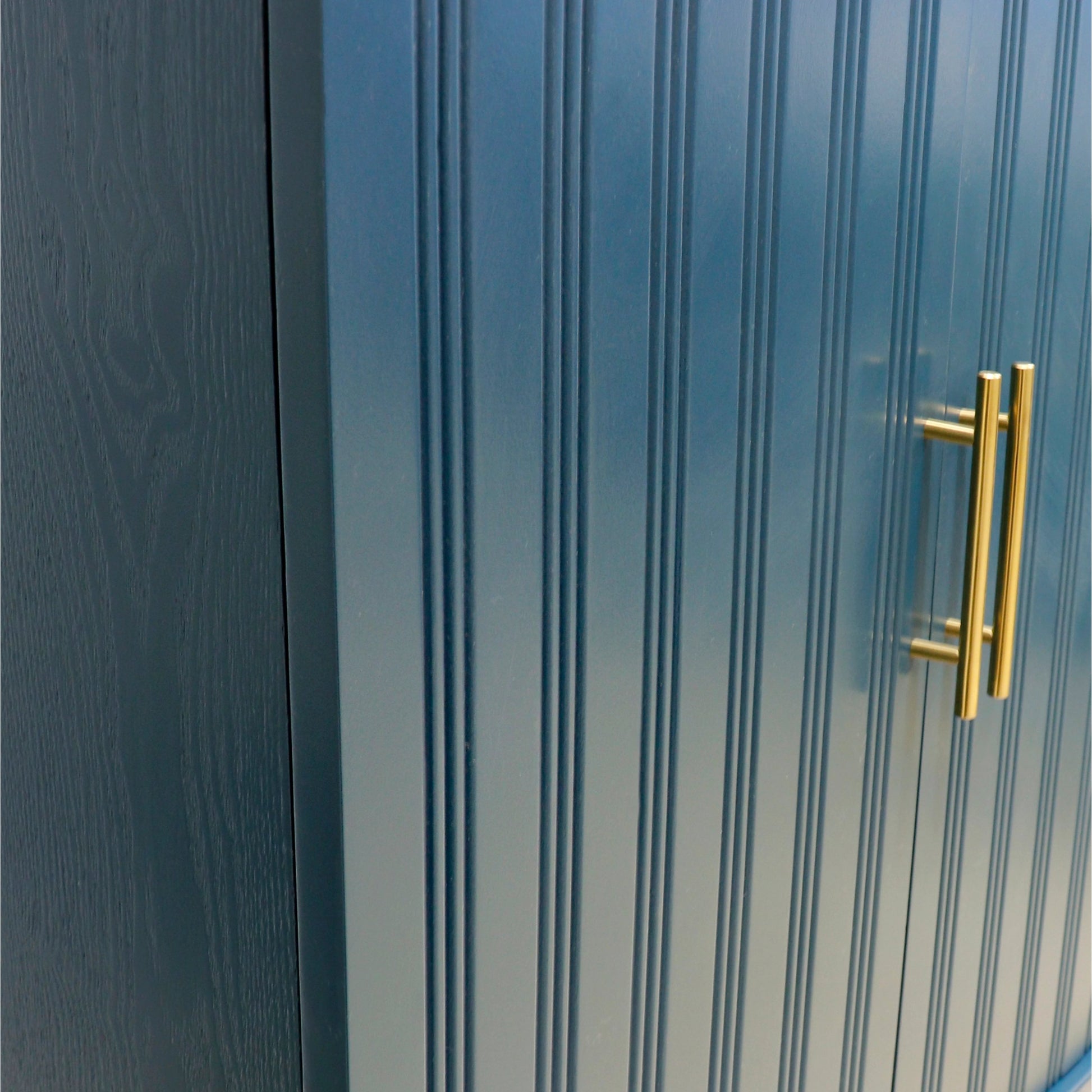 Edgar Sideboard by Pasargad Home in teal and teal. Made from unique in a transitional style.