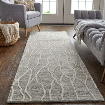 Enzo Transitional Rug - 8734F by Feizy. Made from wool in a unique style.