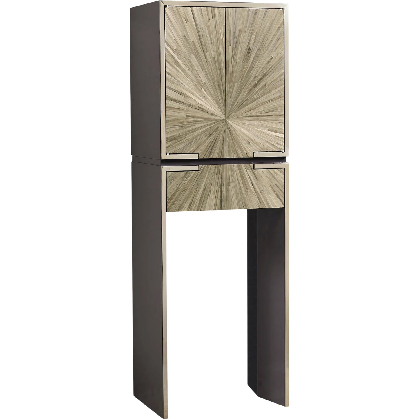 000 SI-2535768 | Primary Silo | Terra Bar Cabinet by Jonathan Charles in natural straw. Made from main straw in a unique style.