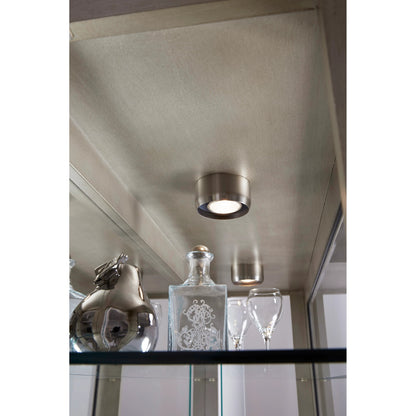 Side Entry Curio by Pulaski Furniture in platinum. Made from select hardwoods in a modern style.
