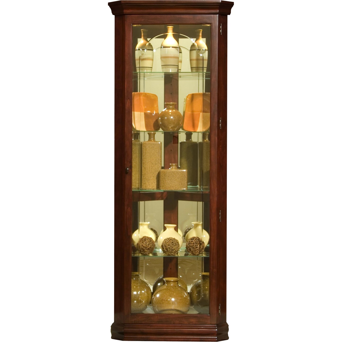 001 SI-2155495 | Primary Silo | Corner Curio by Pulaski Furniture. Made from unique in a traditional style.
