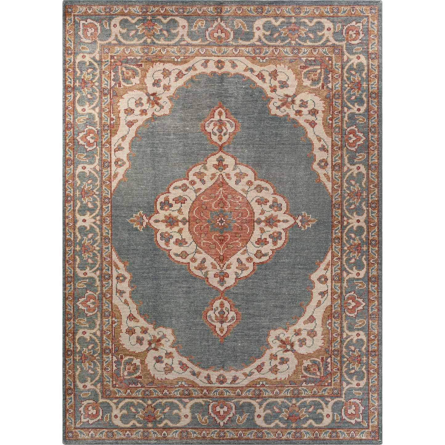 001 SI-1893671,SI-1893673,SI-1893675 | Primary Silo | Zahra Rug - 26205 by Surya in dusty sage, olive, rust, burnt orange, light beige. Made from 100% wool in a unique style.