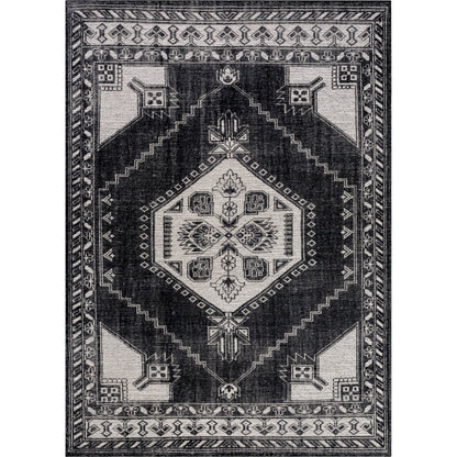 Zahra Rug - 30193 by Surya in cream, black. Made from 100% wool in a unique style.