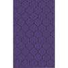 Medium Purple, Black / 3'6" x 5'6"