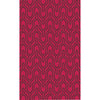 Fuchsia, Black / 2' x 3'