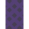 Medium Purple, Black / 2' x 3'