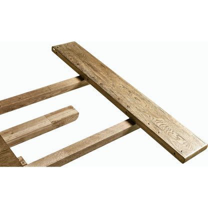 Timeless Sidereal French Laundry Table 96" by Jonathan Charles. Made from oak in a modern style.