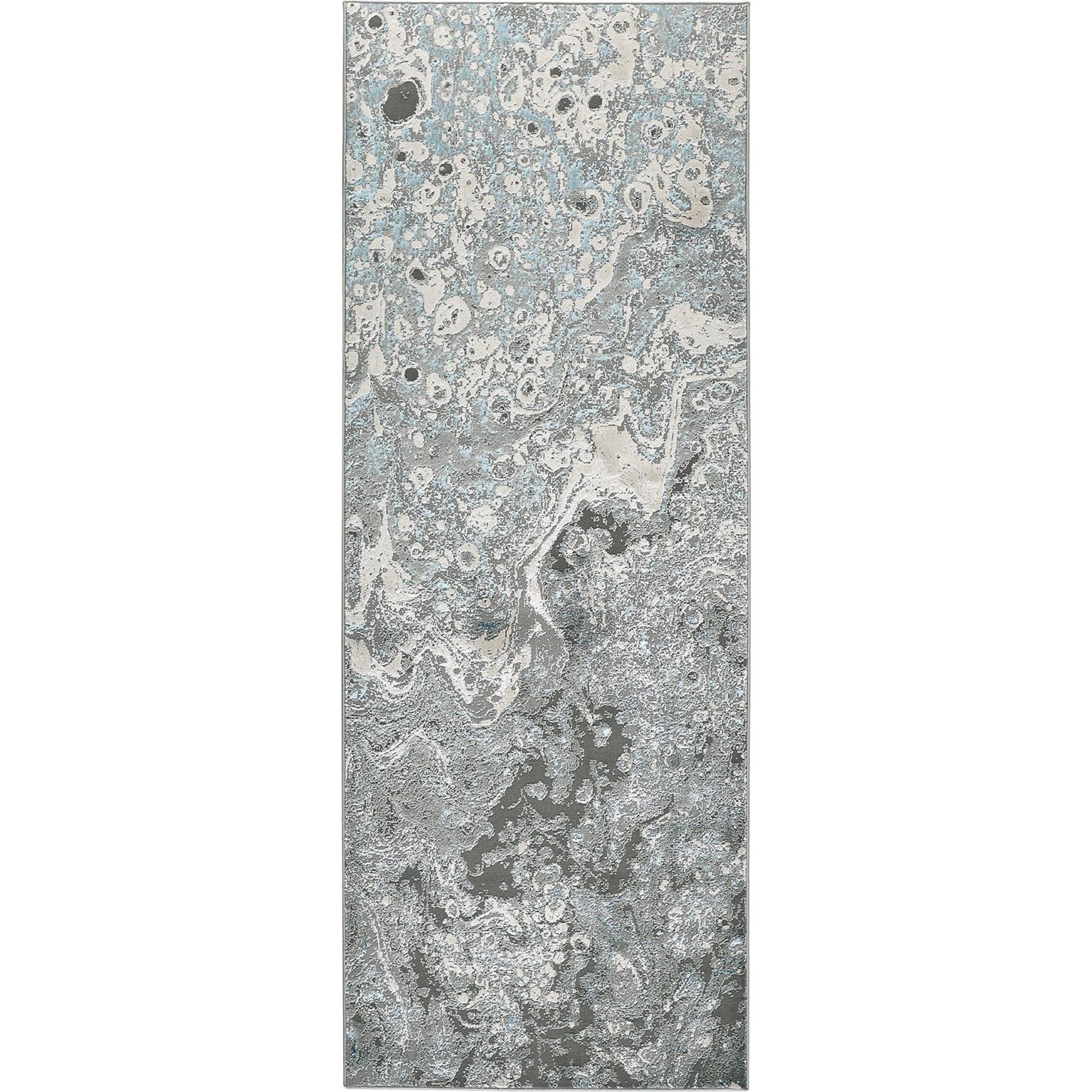 Azure Rug - 3405F by Feizy in ivory, gray, blue. Made from polyester, polypropylene in a unique style.