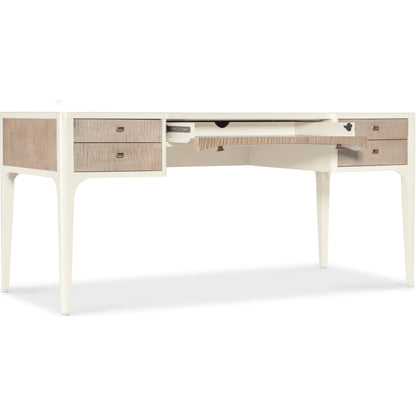 Hera Writing Desk by Hooker Furniture in whites, creams, beiges and almond white, maple. Made from unique in a transitional style.