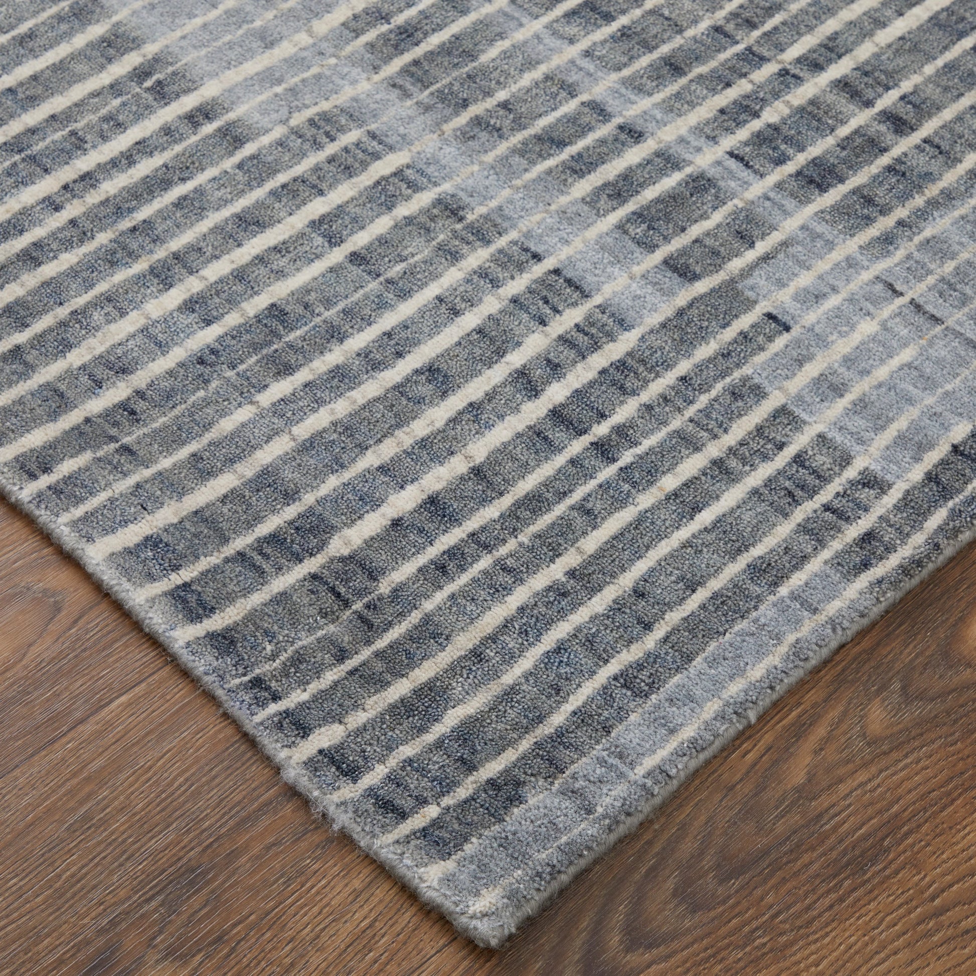 Eastfield Rug - 69AHF by Feizy in blue, ivory, gray. Made from wool, viscose in a unique style.
