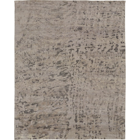 Wyman Rug - T04T6002 by Feizy in ivory, gray. Made from wool in a unique style.