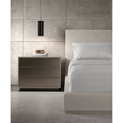 The Boutique Bed by Caracole. Made from birch in a modern style.