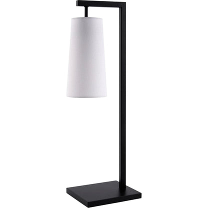 Zolva Accent Table Lamp by Livabliss. Made from iron, linen, plastic in a unique style.