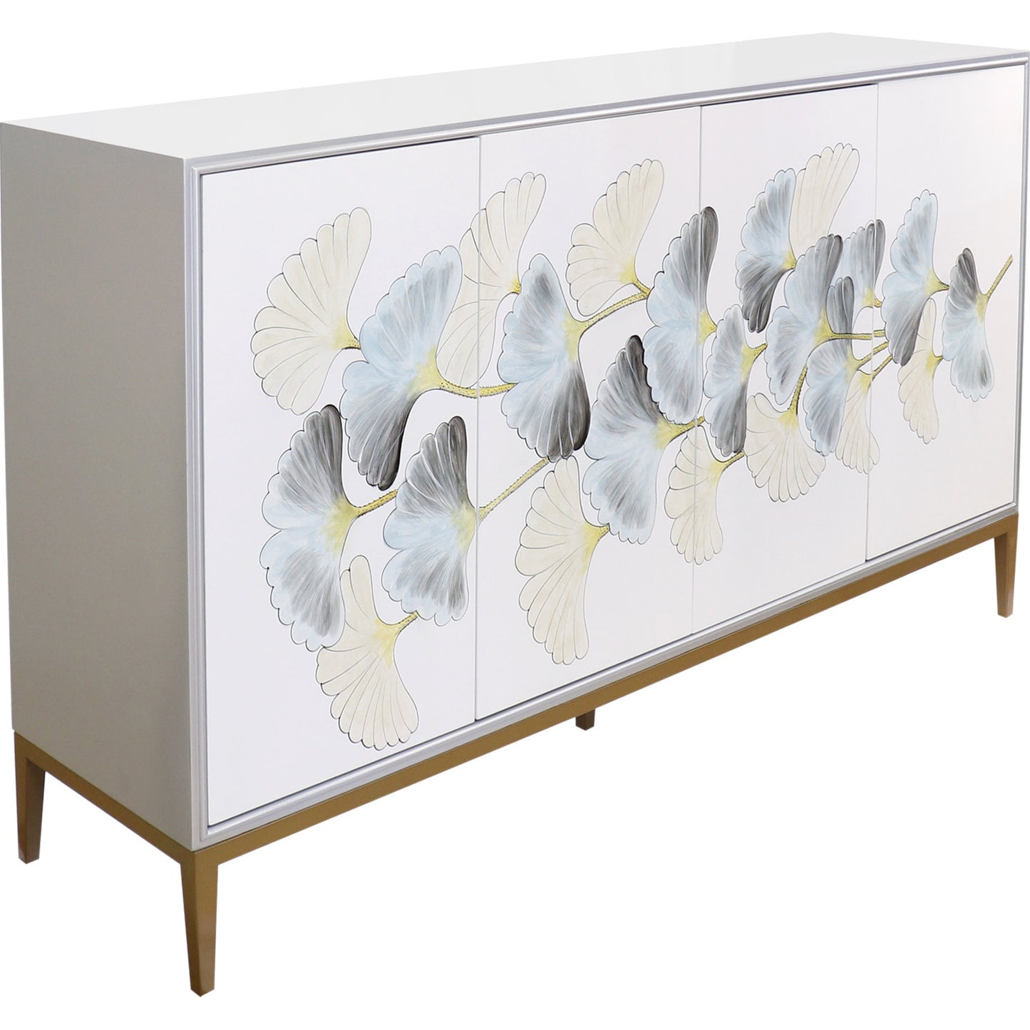 001 SI-1834210 | Primary Silo | Annabelle Sideboard by Pasargad Home in silver and silver. Made from unique in a transitional style.