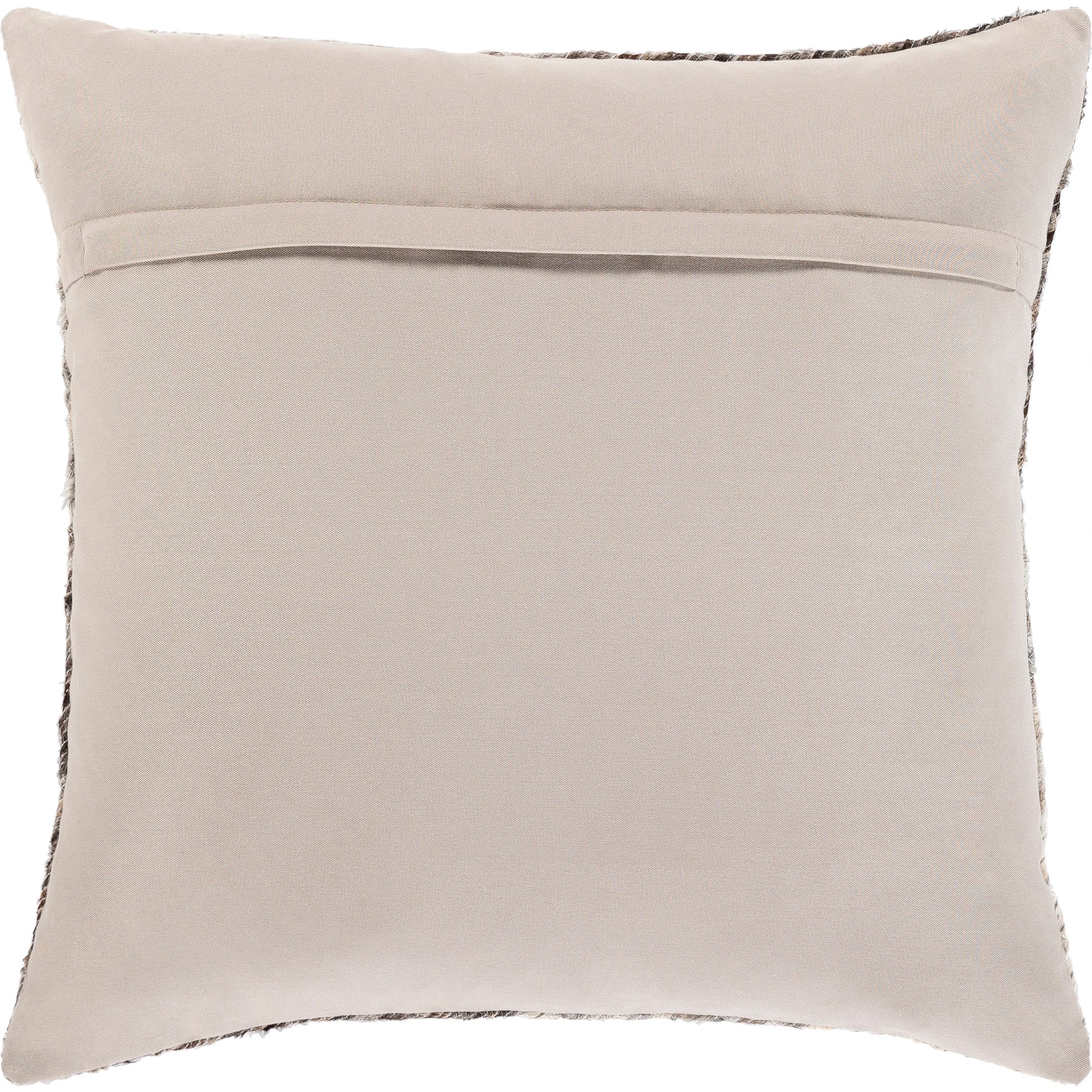 Zander - 23229 by Surya in black, taupe. Made from 100% hair on hide, 80% polyester, 20% cotton in a transitional style.