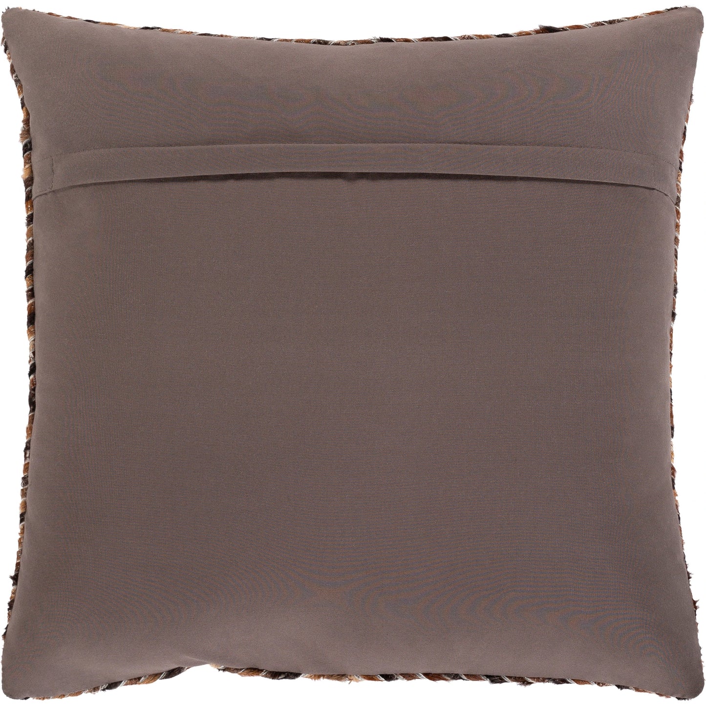 003 SI-1893911,SI-1893912 | Additional Silo | Zander Pillow - 33183 by Surya in caramel, charcoal. Made from 100% hair on hide, 80% polyester, 20% cotton in a transitional style.