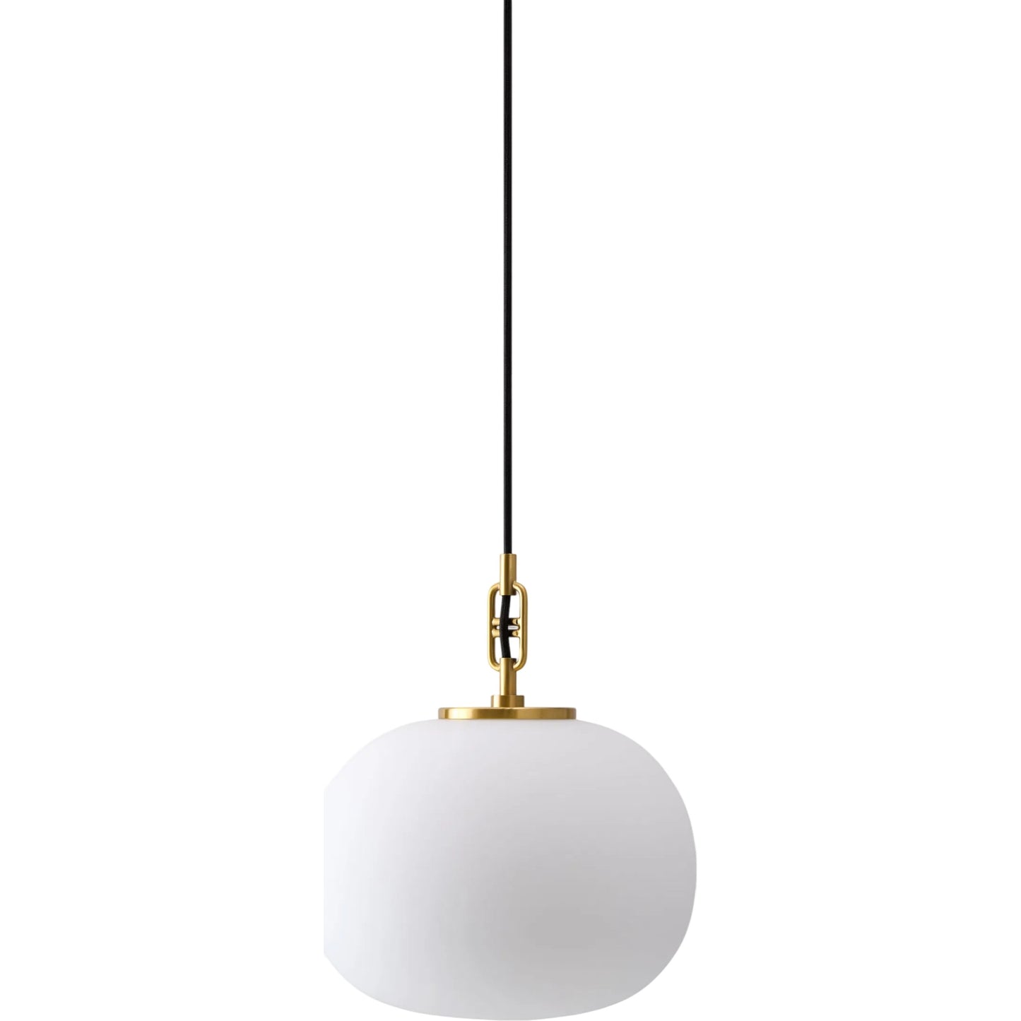001 SI-2460018 | Primary Silo | Zariene Pendant by Surya in metallic brass, translucent, white and plated. Made from iron, glass in a unique style.