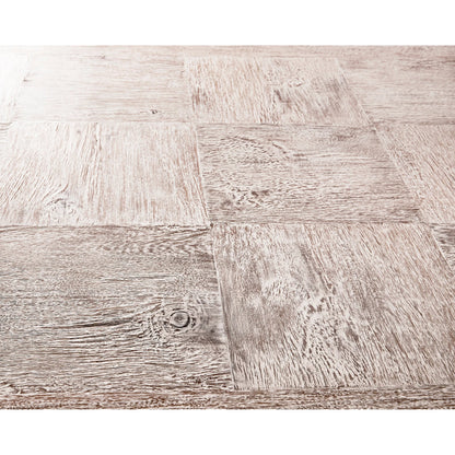 100" Bywater Extending Dining Table by Jonathan Charles in washed acacia. Made from acacia in a transitional style.