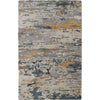 Gray, Yellow, Blue / 2' x 3'