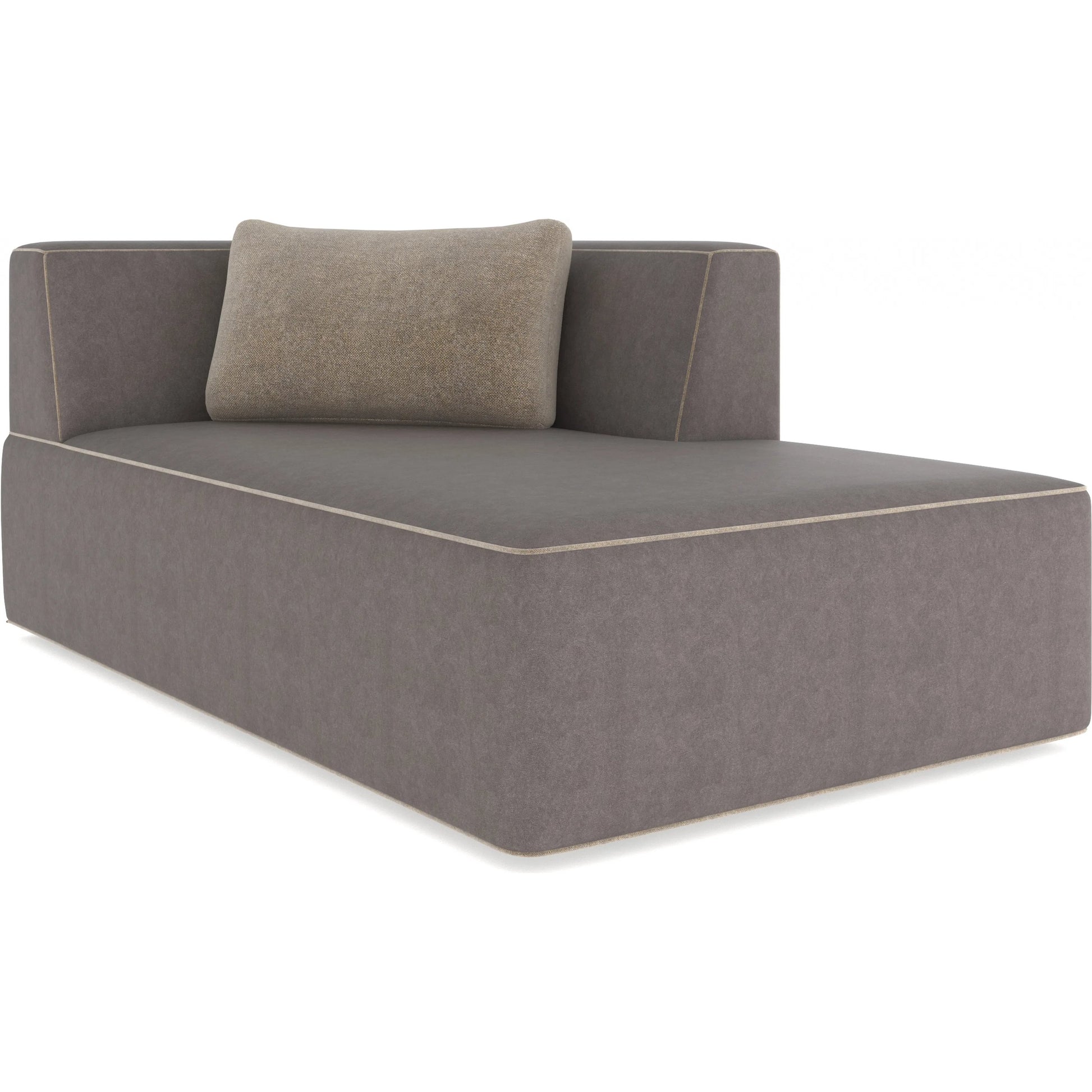 Marbella Chaise by Caracole in lucent bronze metallic paint. Made from unique in a transitional style.