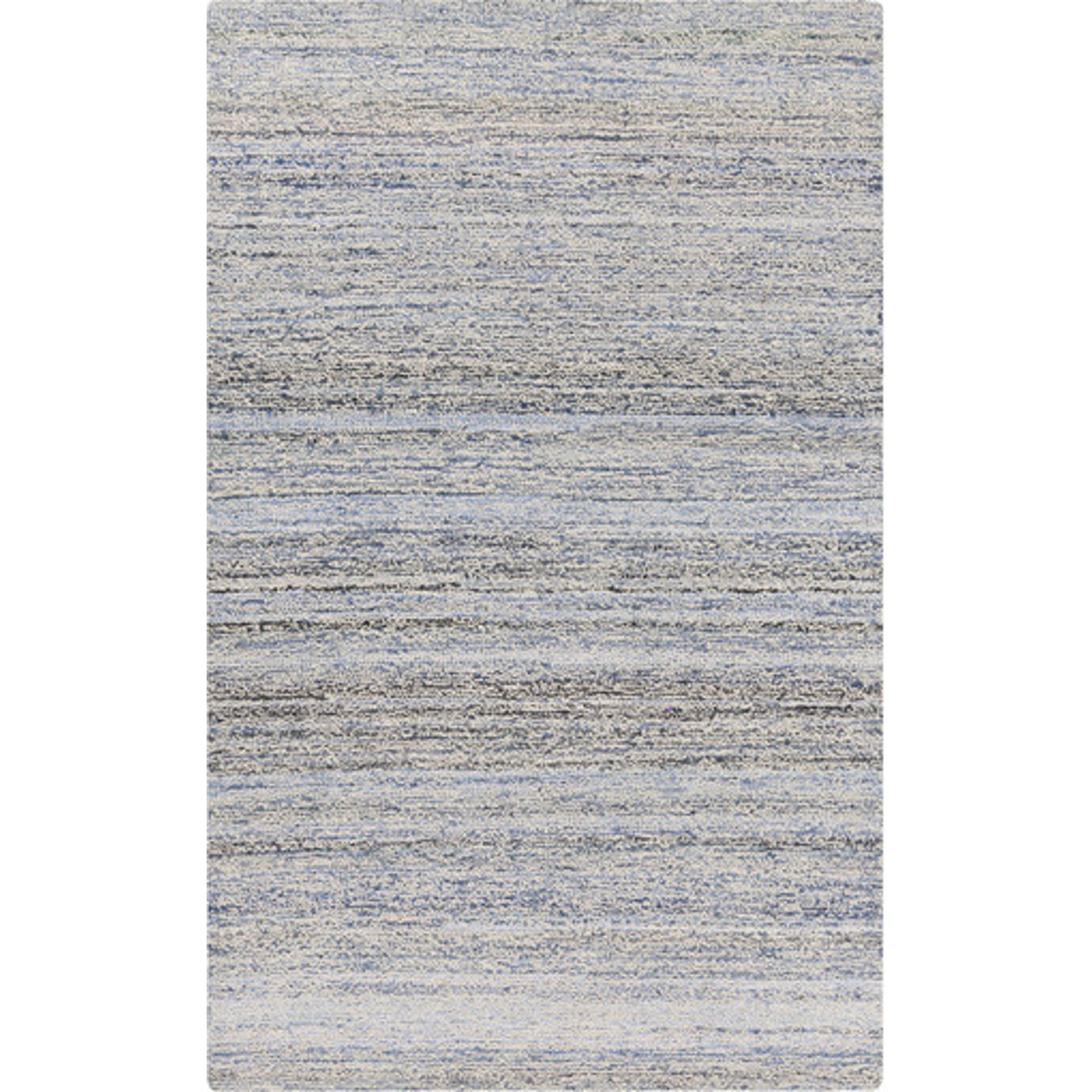 Zola Rug - 1961 by Surya in denim, dark blue, navy, beige. Made from 50% wool, 50% cotton in a unique style.