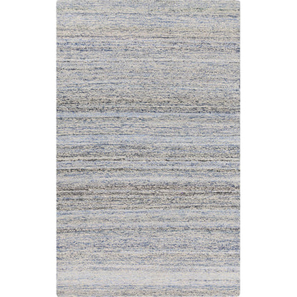 Zola Rug - 1961 by Surya in denim, dark blue, navy, beige. Made from 50% wool, 50% cotton in a unique style.