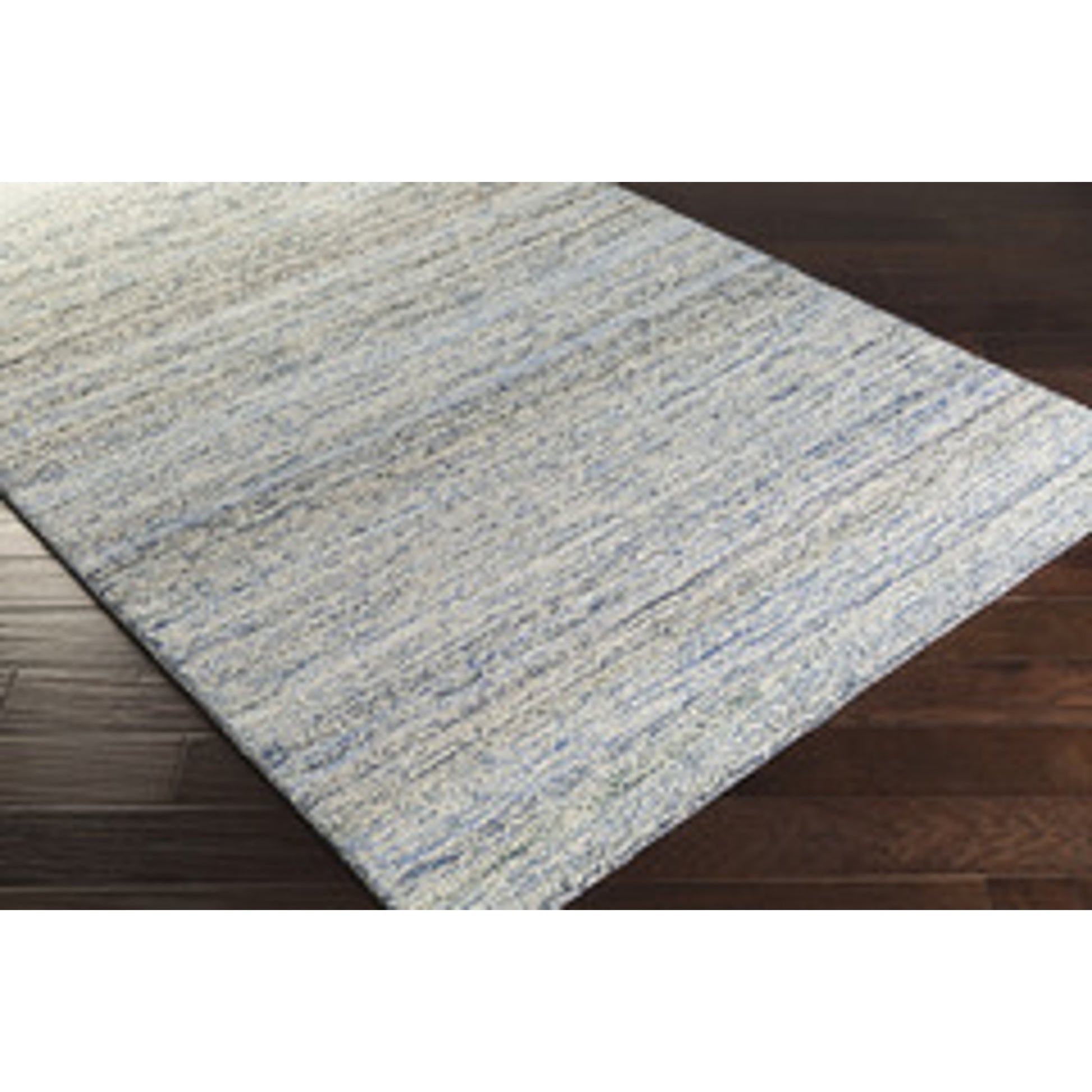 Zola Rug - 1961 by Surya in denim, dark blue, navy, beige. Made from 50% wool, 50% cotton in a unique style.