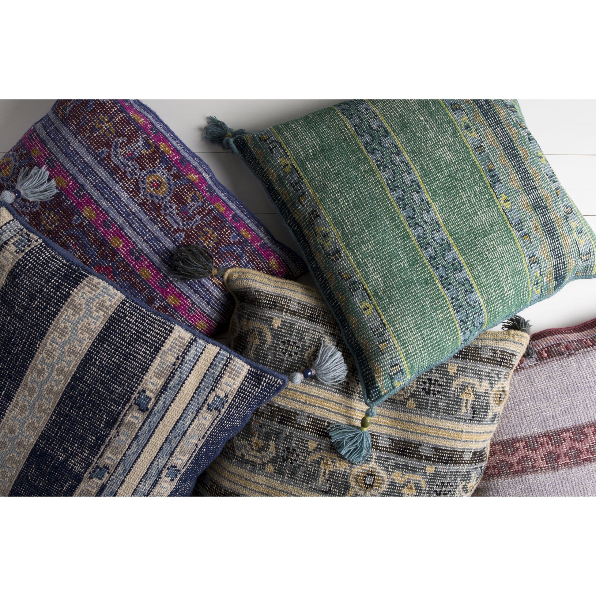 Zahra Pillow - 19159 by Surya. Made from unique in a eclectic & global style.