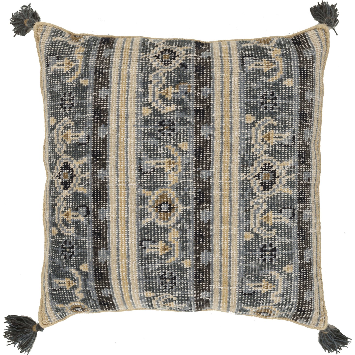 002 O-SURYA-ZP002-3030D,O-SURYA-ZP002-3030P | Primary Silo | Zahra Pillow - 19159 by Surya. Made from unique in a eclectic & global style.