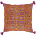 Zahra Indoor/Outdoor Pillow by Surya. Made from front: 100% wool, back: 100% cotton in a eclectic & global style.