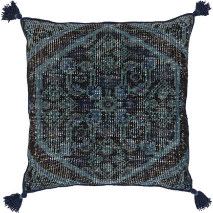 Zahra Pillow - 10499 by Surya. Made from front: 100% wool, back: 100% cotton in a eclectic & global style.