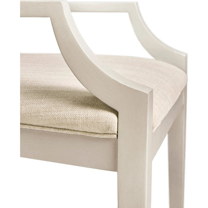 Orion Arm Chair (Set of 2) by Jonathan Charles in london mist. Made from acacia in a transitional style.