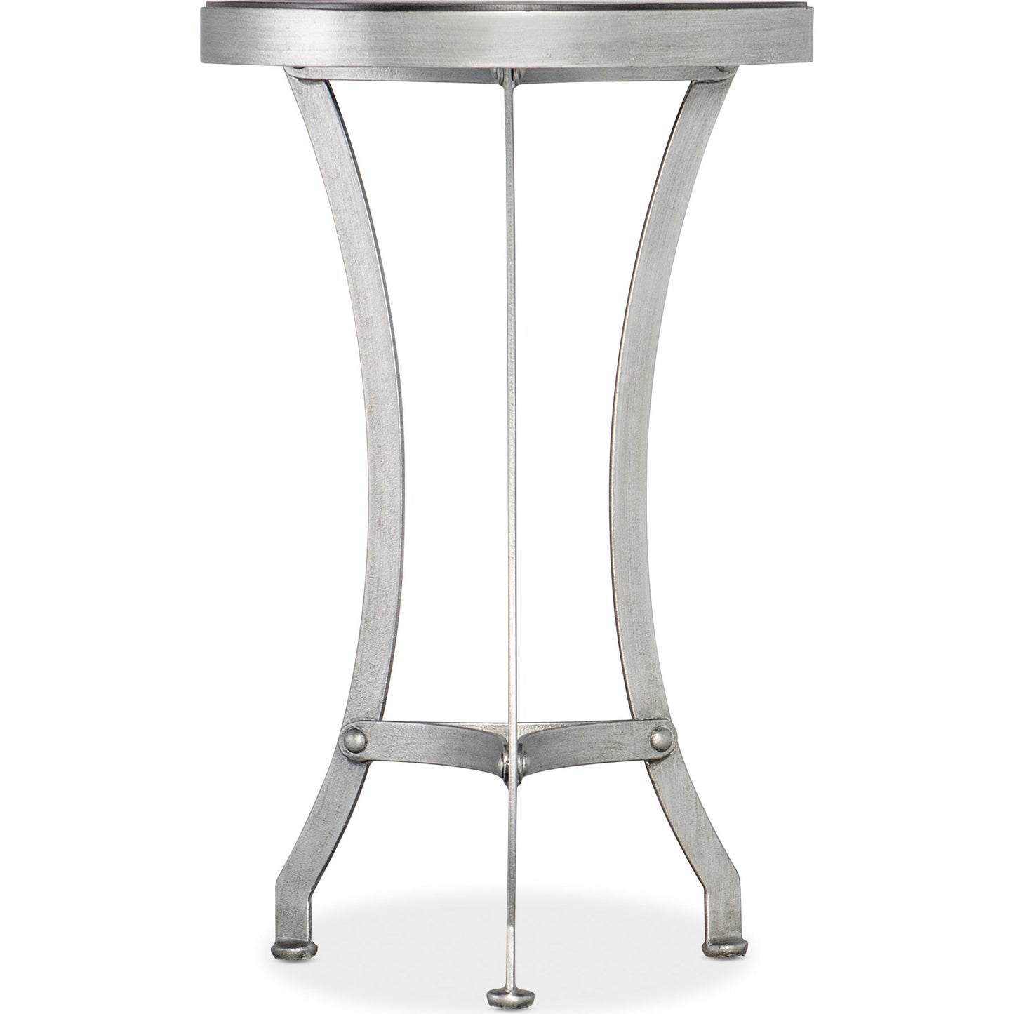 001 SI-1749739 | Primary Silo | St. Armand Accent Martini Table by Hooker Furniture in black. Made from acacia solids with round metal tube, metal sheet in a modern style.