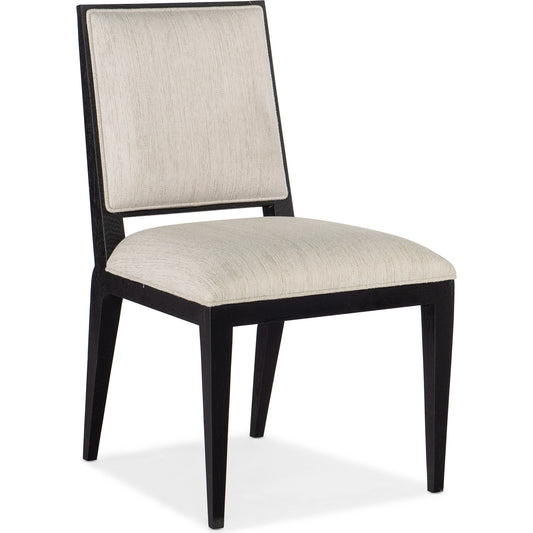 Linville Falls Linn Cove Upholstered Side Chair (Set of 2) by Hooker Furniture in beige and remington porcelain, shadow. Made from fabric in a modern style.