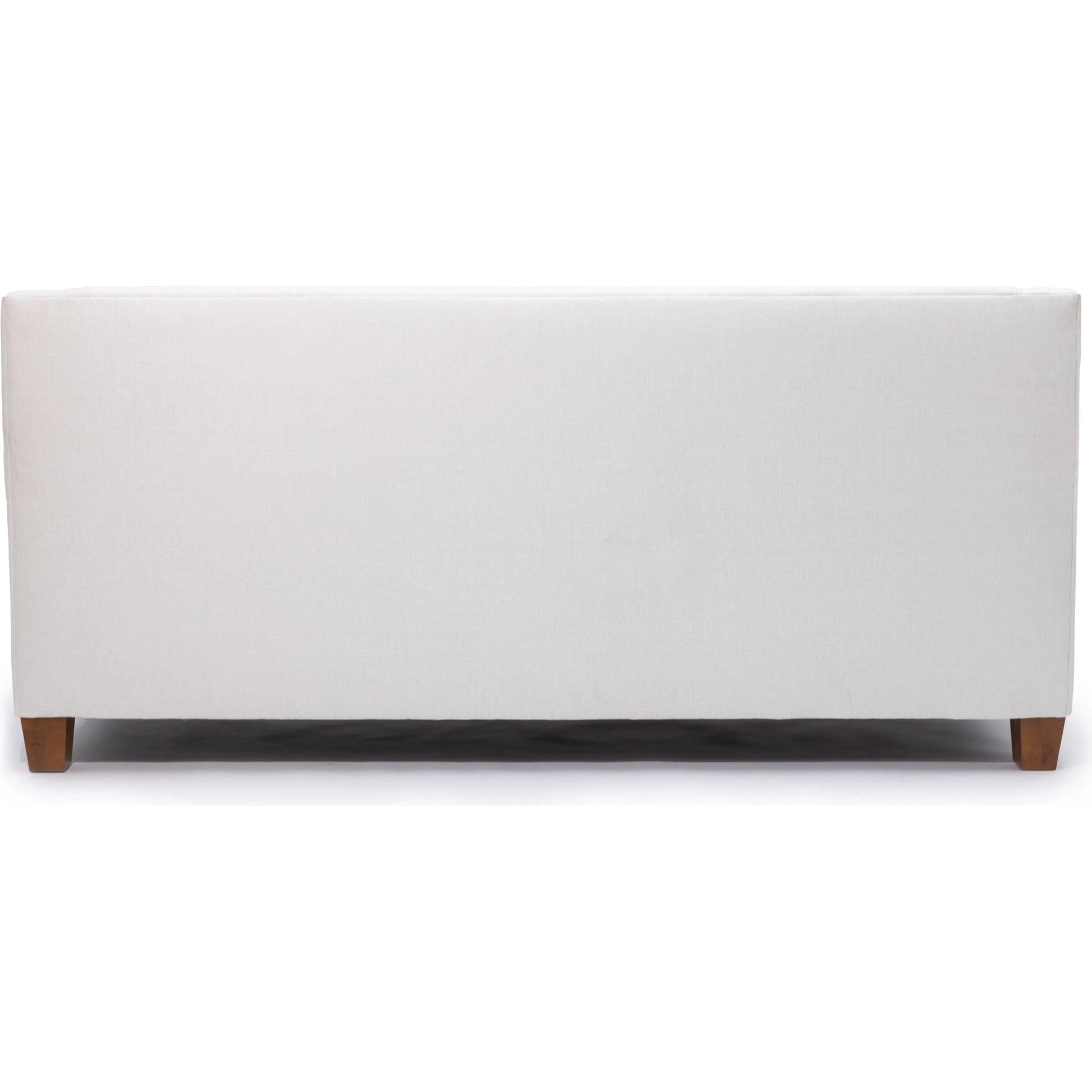 Alden Sofa by Zentique in bone and brown. Made from zr002-hr --- performance in a unique style.