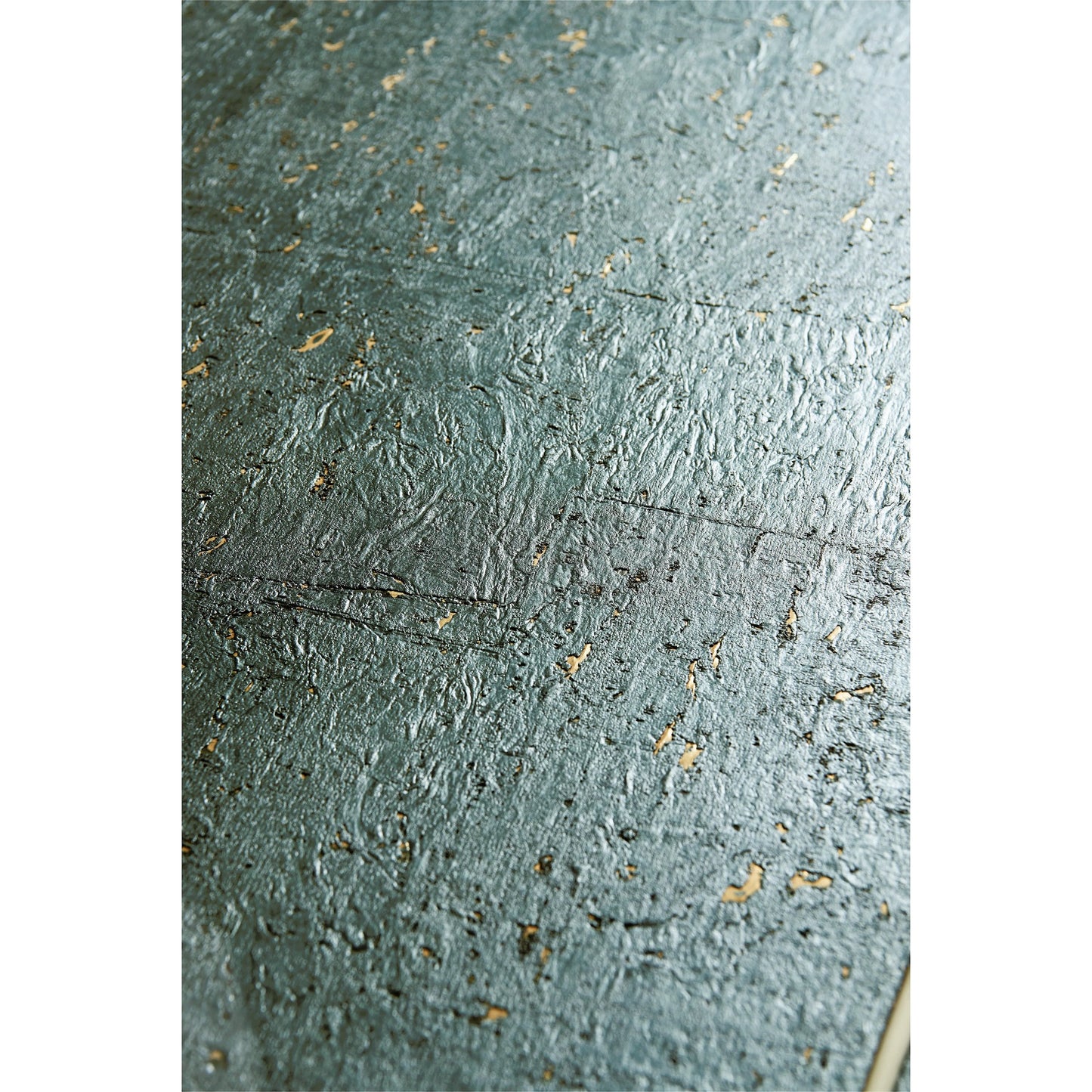 007 SI-2186333 | Closeup | Suberin Cork Bow Front Chest by Jonathan Charles in blue and teal cork wallpaper. Made from beech wood, cork in a modern style.