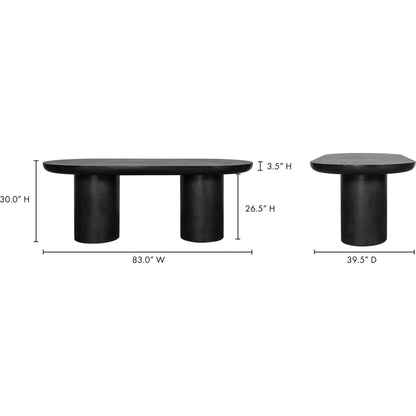 Rocca Dining Table by Moe's Home Collection. Made from unique in a modern style.