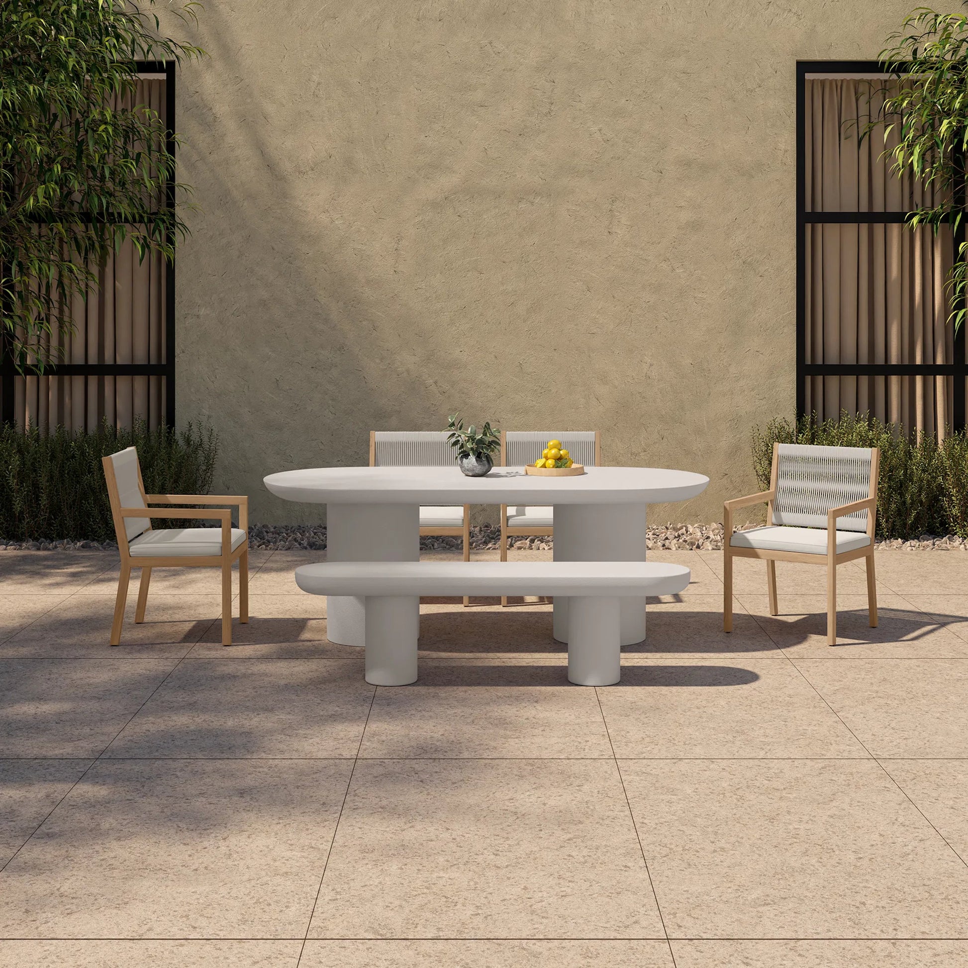 Rocca Dining Table by Moe's Home Collection. Made from unique in a modern style.