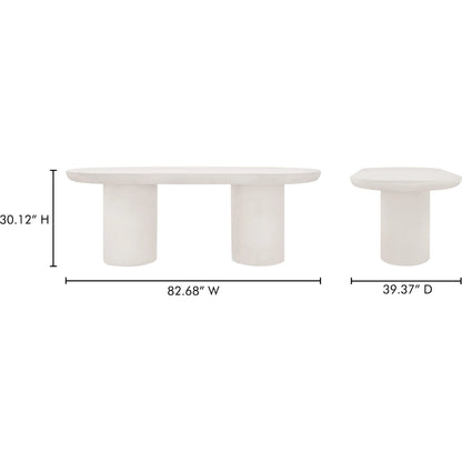 Rocca Dining Table by Moe's Home Collection. Made from unique in a modern style.