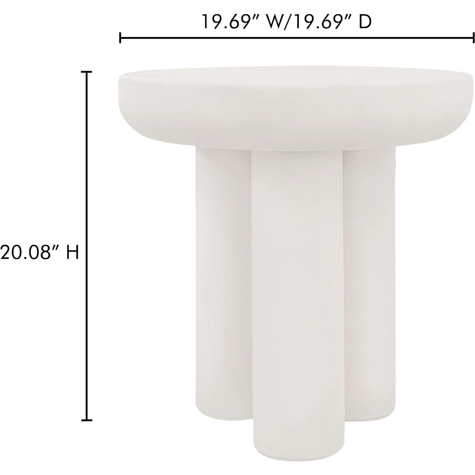 Rocca Side Table by Moe's Home Collection. Made from unique in a modern style.