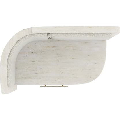 Ashlar Wall Panel Nightstand Set by A.R.T. Furniture in bisque. Made from parawood solids, birch veneers, foam, fabric, metal in a transitional style.