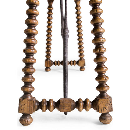 Tamarisk Console Table by Jonathan Charles in medium spain walnut. Made from main acacia in a unique style.