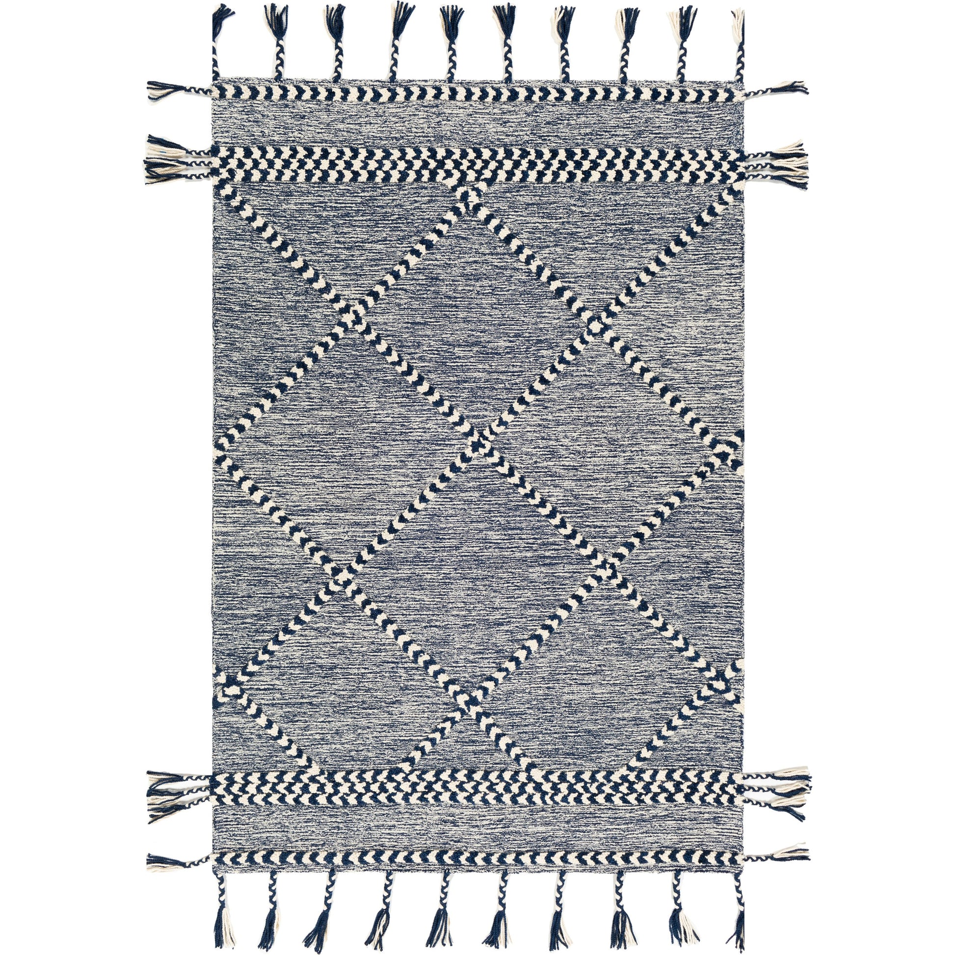 Zanafi Tassels Rug - 24568 by Surya. Made from 100% wool in a unique style.