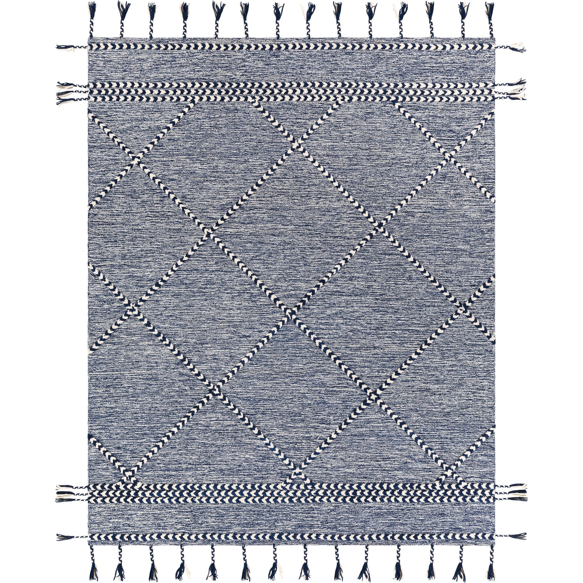 Zanafi Tassels Rug - 24568 by Surya. Made from 100% wool in a unique style.