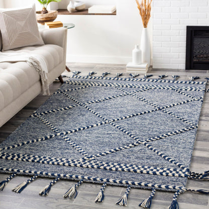 Zanafi Tassels Rug - 24568 by Surya. Made from 100% wool in a unique style.
