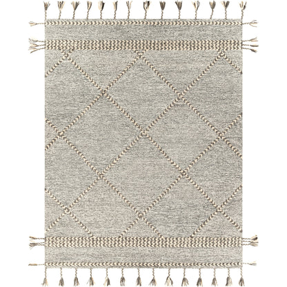 Zanafi Tassels Rug - 24568 by Surya. Made from 100% wool in a unique style.