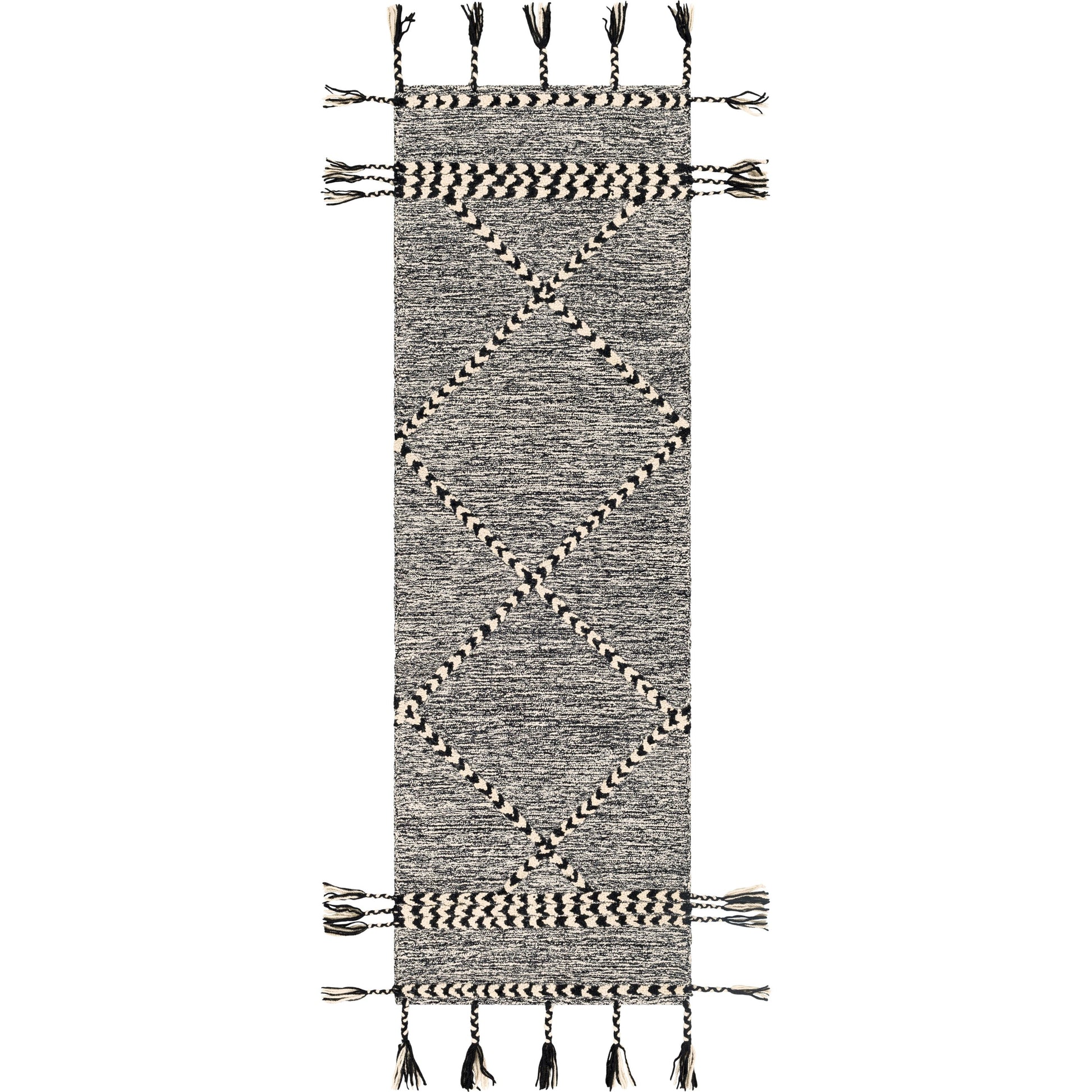 Zanafi Tassels Rug - 24568 by Surya. Made from 100% wool in a unique style.